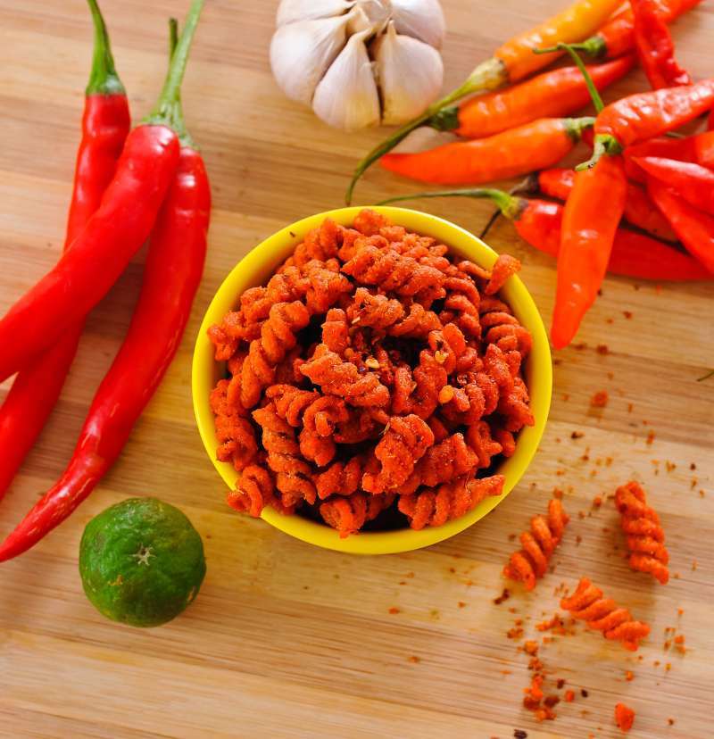 Promo Makaroni Spiral Gurih Aneka Rasa 1Kg Morang Moreng Snack Diskon 6 ...