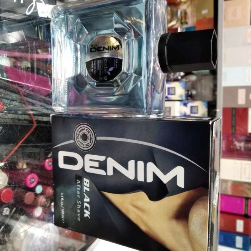 Jual denim black after shave 100 ml di Seller Maghfirah Jaya Wijaya