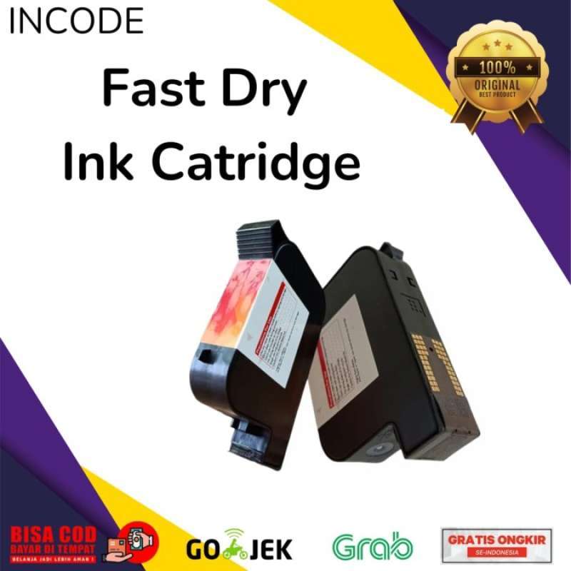 Promo 100% Produk Ori Tinta Inkjet Untuk Handheld Printer Cepat Kering