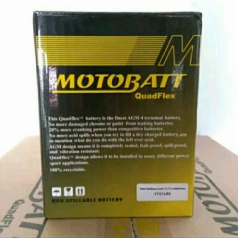 Promo Aki motor Vespa LX 150 motobatt mbtx7u GARANSI Diskon 1% di