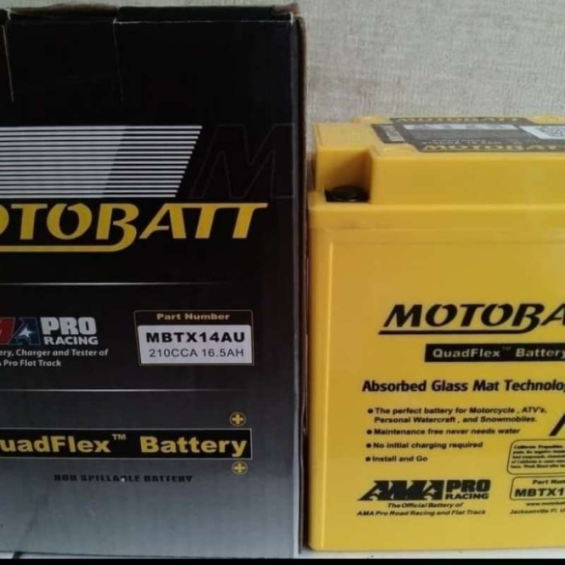 Promo Aki Moge Royal Enfield, Xs 600, Zx 1000 Motobatt Mbtx14Au