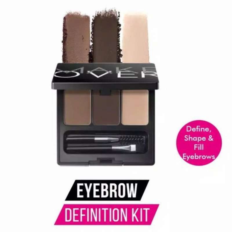 Promo Makeover Make Over Eye Brow Definition Kit Eyebrow Palette Alis