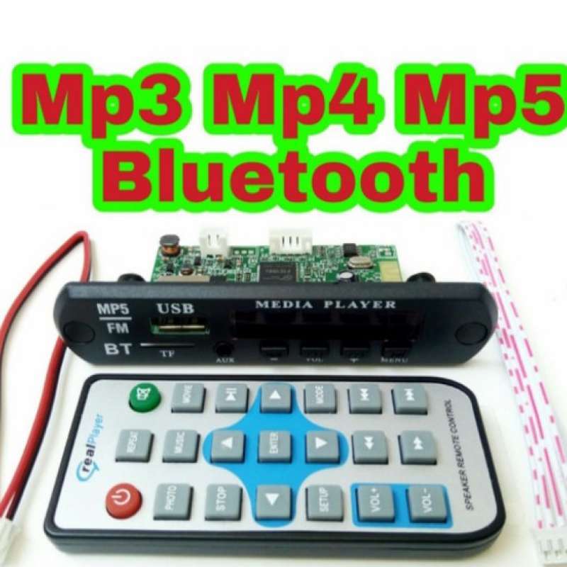 Promo Kit Modul Mp3 Mp4 Mp5 Bluetooth Decoder Board Wireless Audio