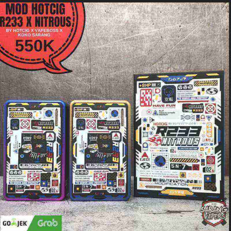 Jual R233 X Nitrous Box Mod Only Limited Edition Authentic Di Seller ...