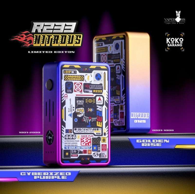 Jual R233 X Nitrous Box Mod Only Limited Edition Authentic Di Seller ...
