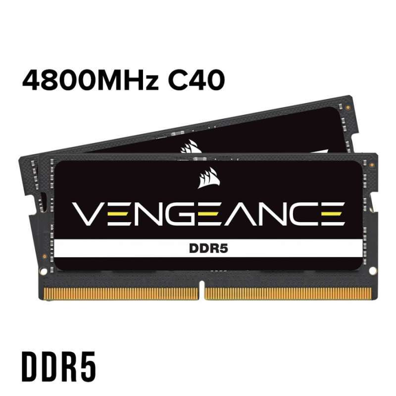 CMSX16GX5M2A4800C4 Memory Laptop CORSAIR Vengeance 16GB DDR5 2x8GB