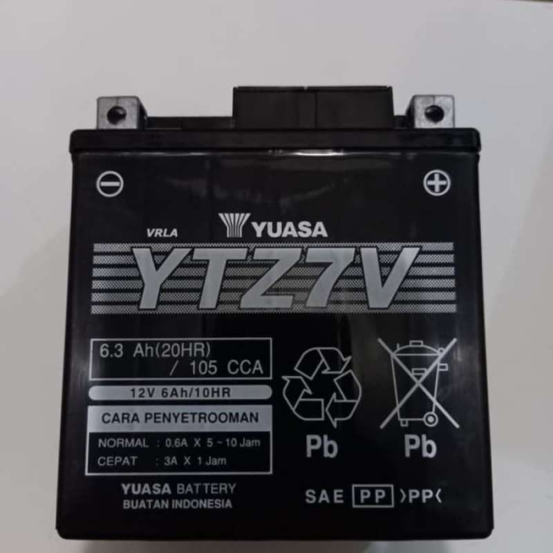 Promo AKI ACCU YUASA YTZ7V UNTUK YAMAHA N-MAX AEROX 155 LEXY ORIGINAL