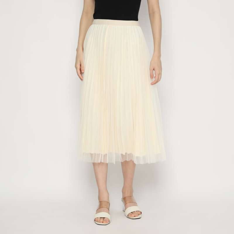 Promo Mineola Juillet Beige Pleated Tulle Skirt Diskon 25 Di Seller Mineola Karet Kuningan Kota Jakarta Selatan Blibli