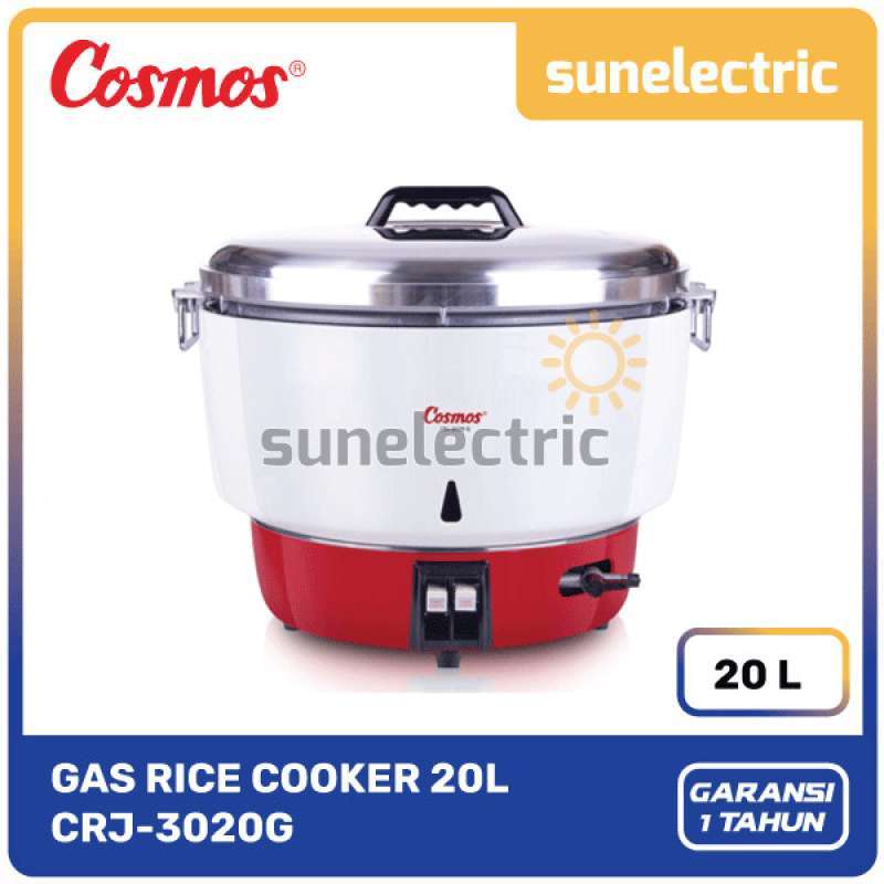 Promo Gas Rice Cooker Kapasitas Besar 20 Liter CRJ-3020 G Diskon 23% di