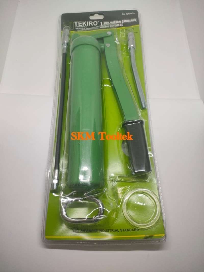 Promo Hand Grease Gun 500cc Tekiro C/w Flexible Hose & Steel Tube