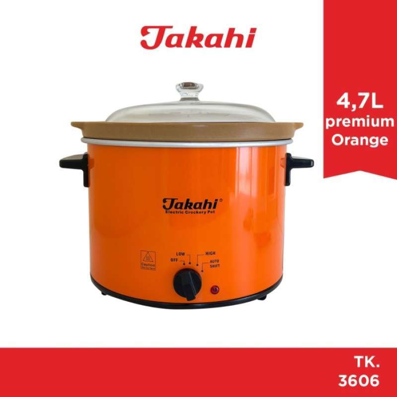 Promo Takahi Premium Series Electric Crockery Pot 4 7 Litre Instan sameday Diskon 23 Di Seller Broman Kebon Kacang Kota Jakarta Pusat Blibli