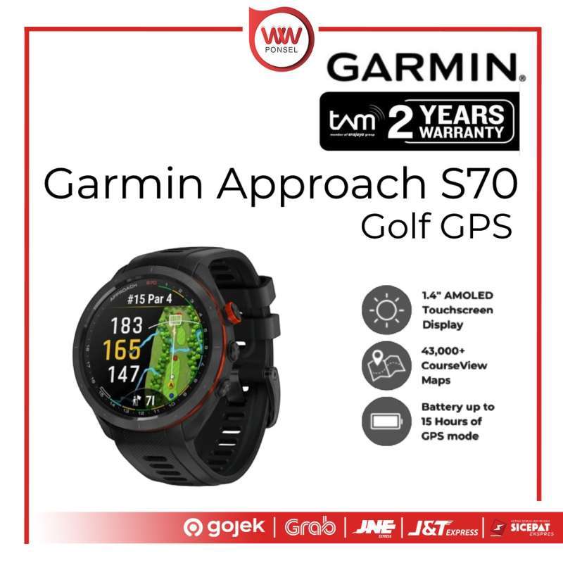 golf gps watch garmin golf watch battery