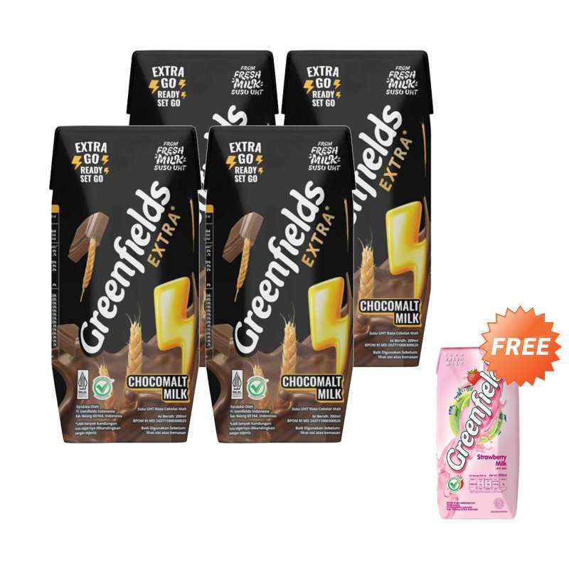 Greenfields Extra Jual Susu Uht Greenfields Strawberry 1000 Ml Terbaru - Harga Promo ...