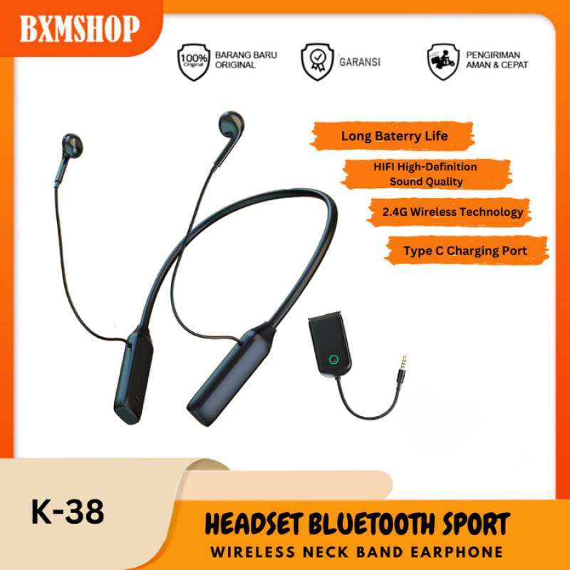 Jual Headset Bluetooth Neckband Hoco Terbaik Februari 2024 Harga
