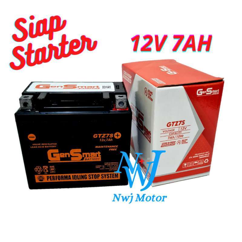  Promo Aki Motor Yamaha Fazzio Filano GTZ7S GTZ6S YTZ6V YTZ7S MF Aki Bildidee 