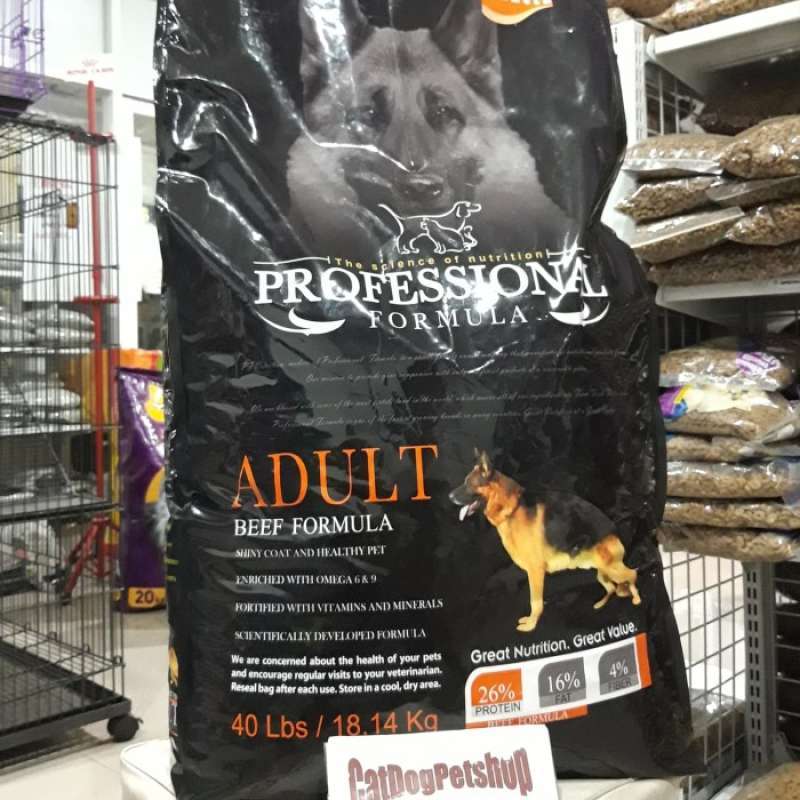 Professional dog food