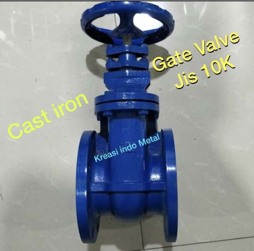 Promo 8 Gate Valve Jis 10k 8 inch Cast iron Flange 10 K Stop Kran DN