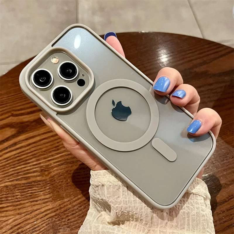 Jual CASING IPHONE 15 PRO MAX /15 PRO/15 PLUS/15 CASE CLEAR HD MAGSAFE