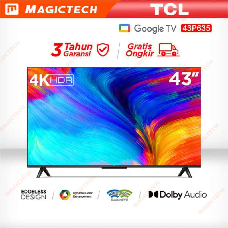 TCL 43P635 43V型 液晶テレビ