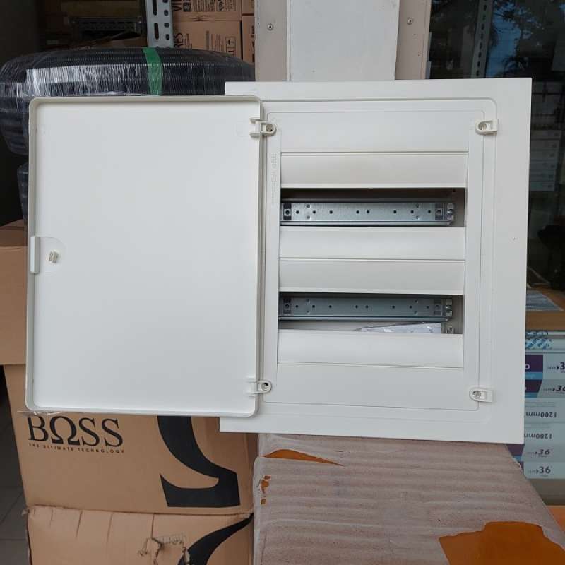 Inbo Box Promo Box Mcb Inbo 24 Grup Hager tutup Putih Tipe mahal. VF212PM. dlm ...