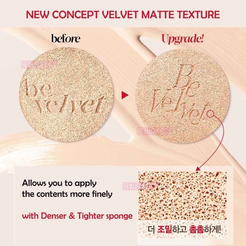 [Espoir] Pro Tailor Be Velvet Cover Cushion + Refill main image 0