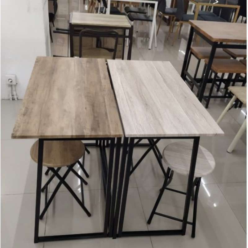 Promo Baru Informa Meja Makan Minimalis -Lexi Folding Table Set W/2 ...