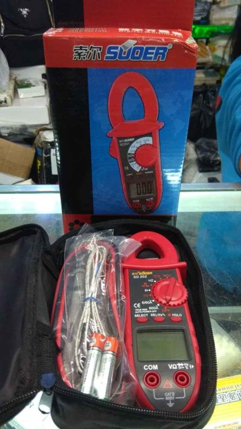 Promo DIGITAL CLAMP METER/TANG AMPERE DIGITAL SUOER MURAH BAGUS SD