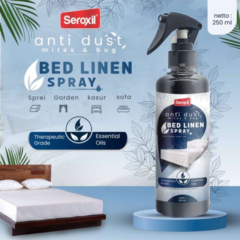Jual SEROXIL Bed Linen Spray Anti Bakteri Tungau Kutu Kasur Natural