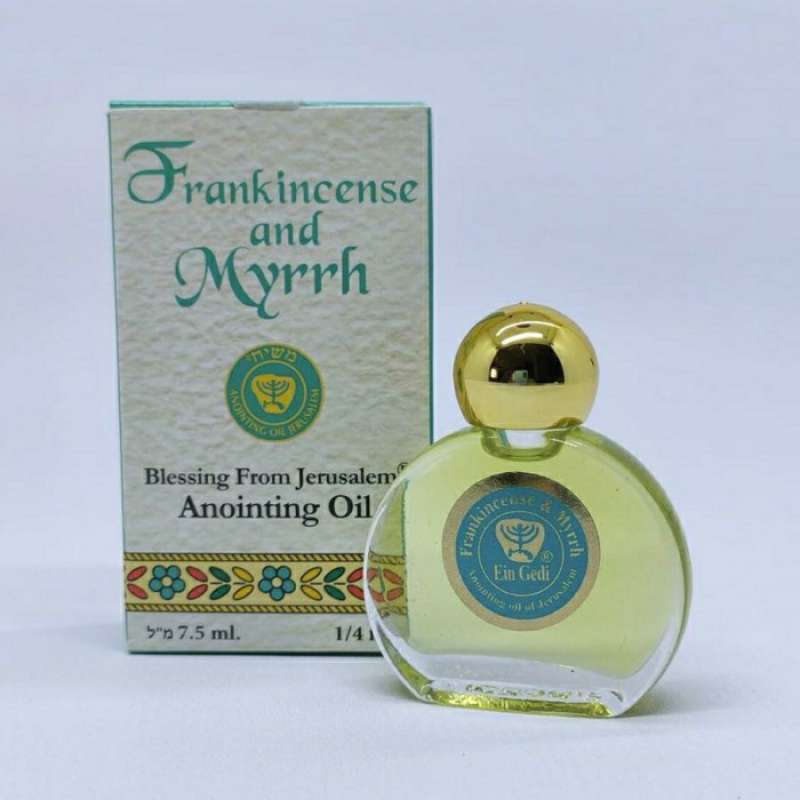 Promo Minyak Urapan FRANKINCENSE AND MYRRH Anointing Oil by Ein Gedi, Israel Diskon 33 di