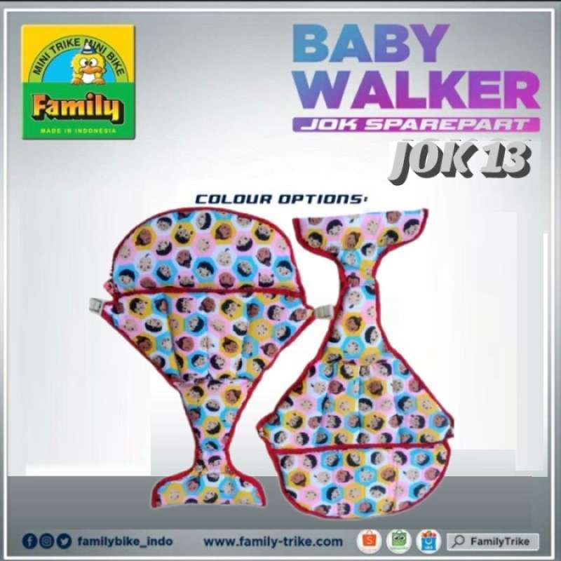 Jual Jok Kain Baby Walker Family Seri 13 Blue Di Seller Babycare Store Wijaya Kusuma Kota Jakarta Barat Blibli