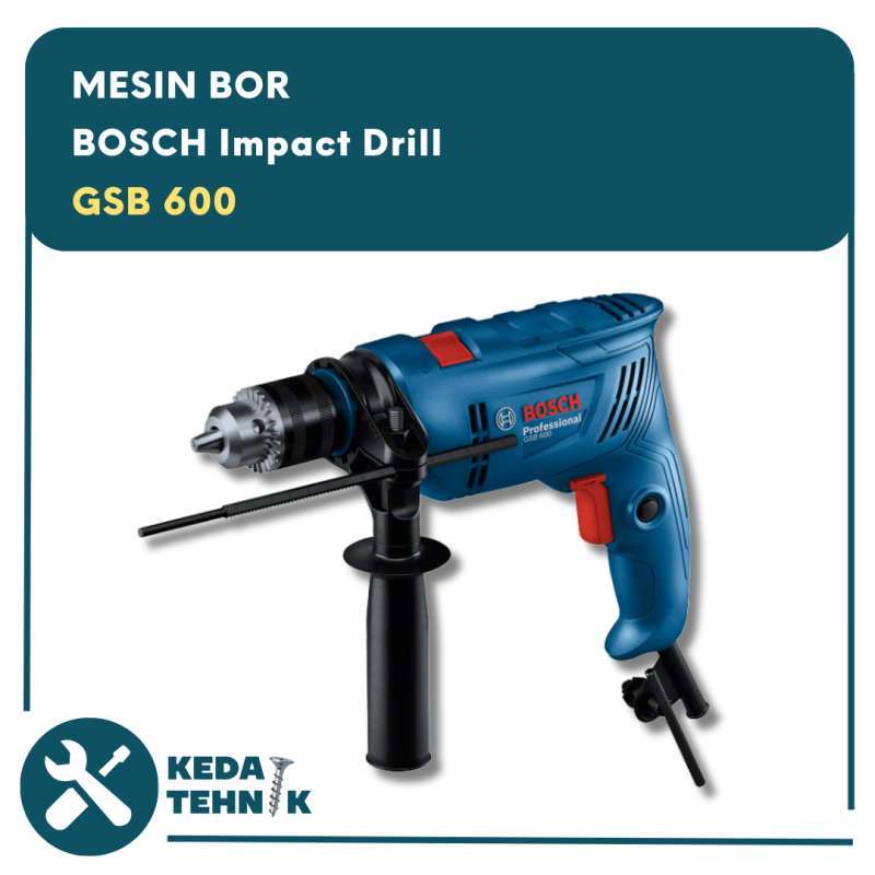 Jual Mesin Bor Impact Bosch Gsb 600 Professional Impact Drill 13mm Pengganti Gsb 550 Di Seller Kedai Tehnik Tlogosari Kulon Kota Semarang Blibli
