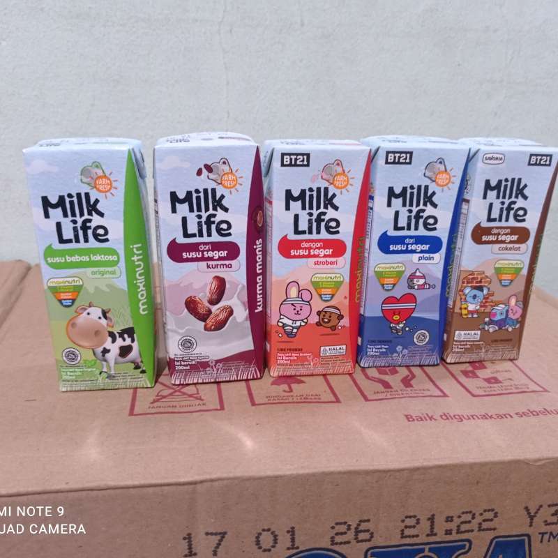 Jual susu uht milk life promo ramadhan 200ml beli 4 lebih murah bisa