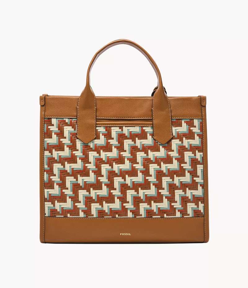 Fossil evelyn large tote hotsell