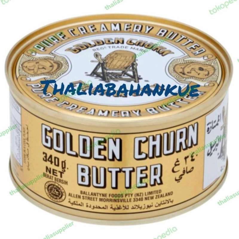 Jual Golden Churn/butter Gentong Kaleng 340gr Butter U/ Campuran Cake