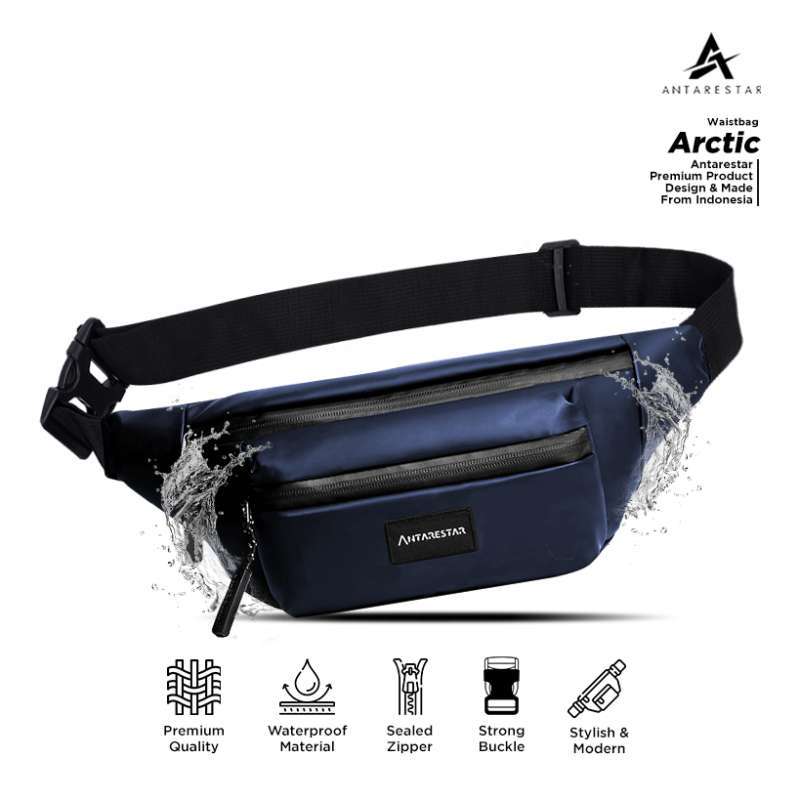 Jual Tas Selempang Waterproof Anti Air Pria Wanita Sporty Outdoor Waist Bag Artic Di Seller Crewger Id Pademangan Timur Kota Jakarta Utara Blibli