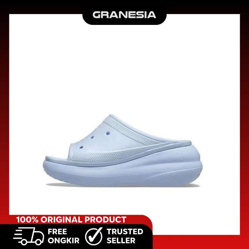 Promo Crocs Crush Meta Pearl Slide Unisex 2090454ns|sendal Slip On