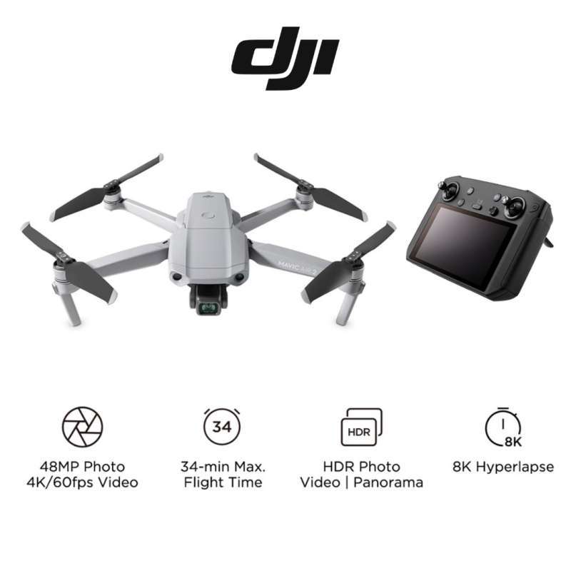 Jual Dji Mavic Air 2 Fly More Combo With Smart Controller Di Seller Dji ...