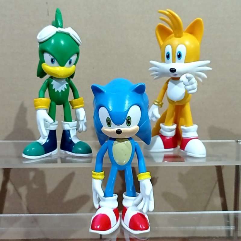 Promo Figure Sonic The Hedgehog Set Isi 6 Diskon 9% Di Seller Alenila
