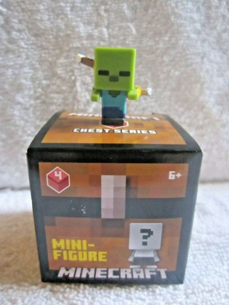 Promo Minecraft Chest Series 4 Red Label Mini Figures Satuan Diskon