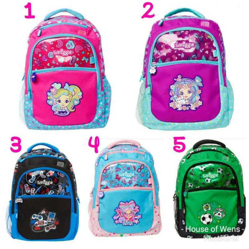 Jual Smiggle Squad Backpack Tas Anak Smiggle Di Seller House Of