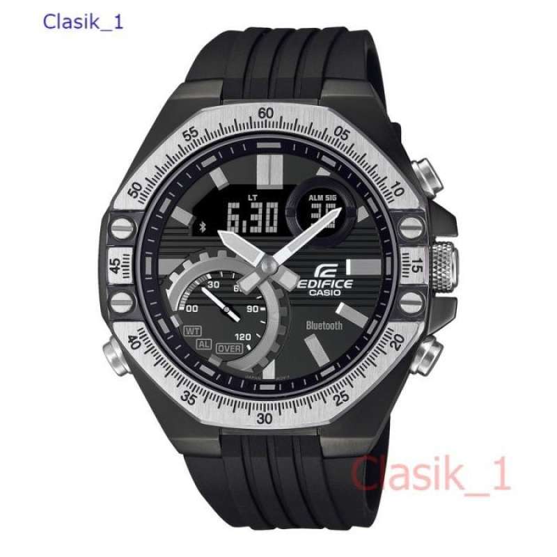 Original 100%!!! Casio EDIFICE ECB-10TP-1ADF Jam Tangan Pria Bluetooth