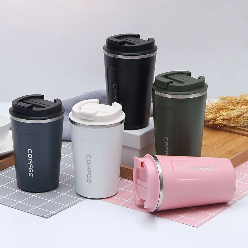 500ml Metal Coffee Thermos Gelas Kopi Vacuum Cup COffee BYS