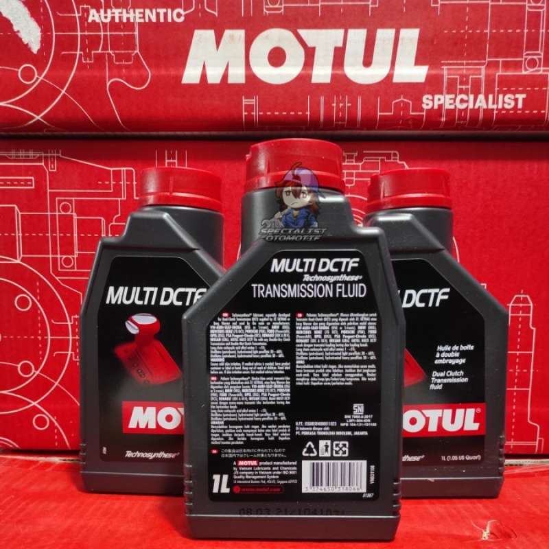 Promo Motul Multi Dctf 1l/dual Clutch Transmisi/oli Mobil/100% Original ...