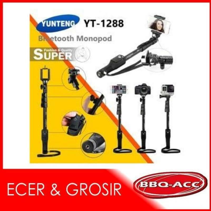Promo Tongkat Narsis Tongsis Yunteng Bluetooth Yt1288 Self Picture