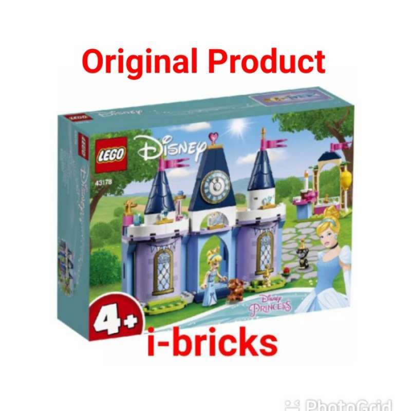 Lego disney cinderella's castle celebration 43178 2025