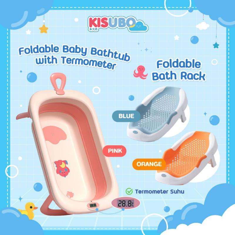 Promo Kisubo Foldable Baby Bath Tub Bak Mandi Lipat Tempat Mandi