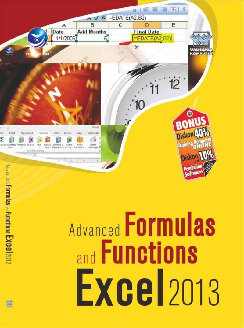 Jual Buku Advanced Formulas And Functions Excel 2013 Di Seller Buku Id ...