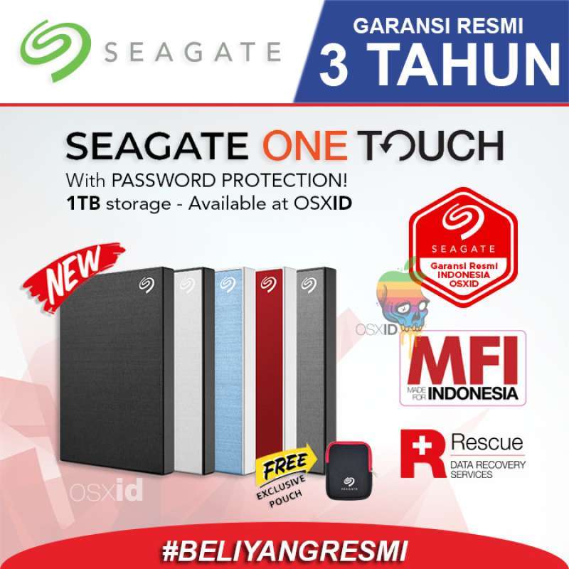 Promo Sgt One Touch 1tb Hardisk Eksternal / Hdd Usb 3 2 Garansi