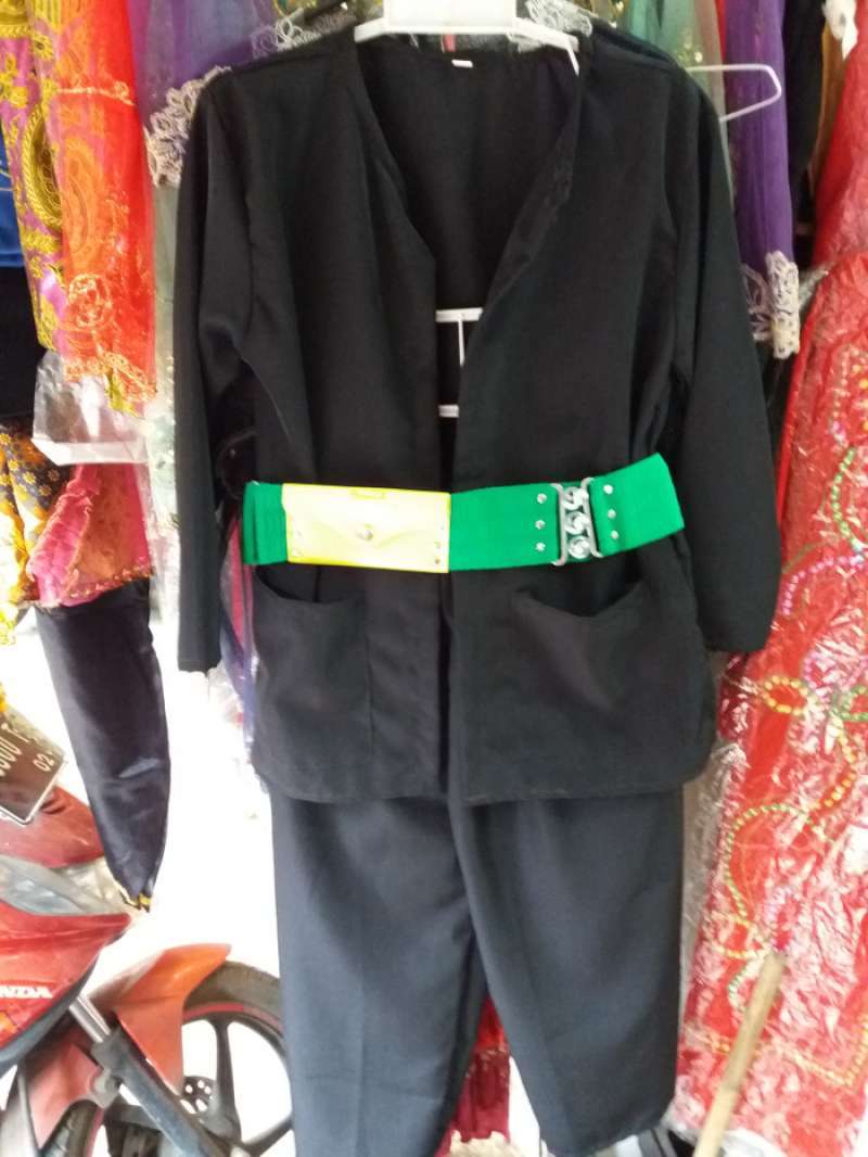 Promo Baju Pangsi+gesper Pakaian Adat Betawi Anak Diskon 23% Di Seller