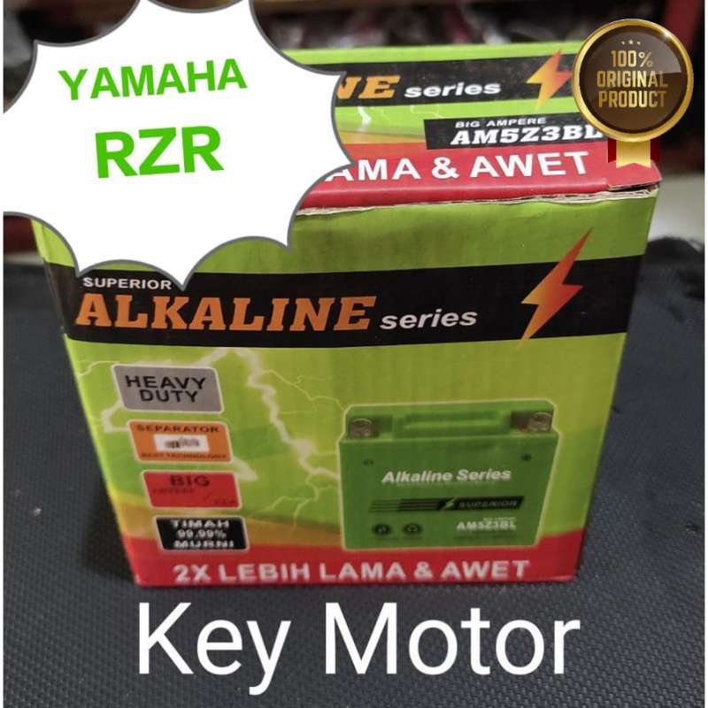 Jual Aki / Accu Kering Alkaline Alkalin Series Motor Yamaha Rzr 5a 5